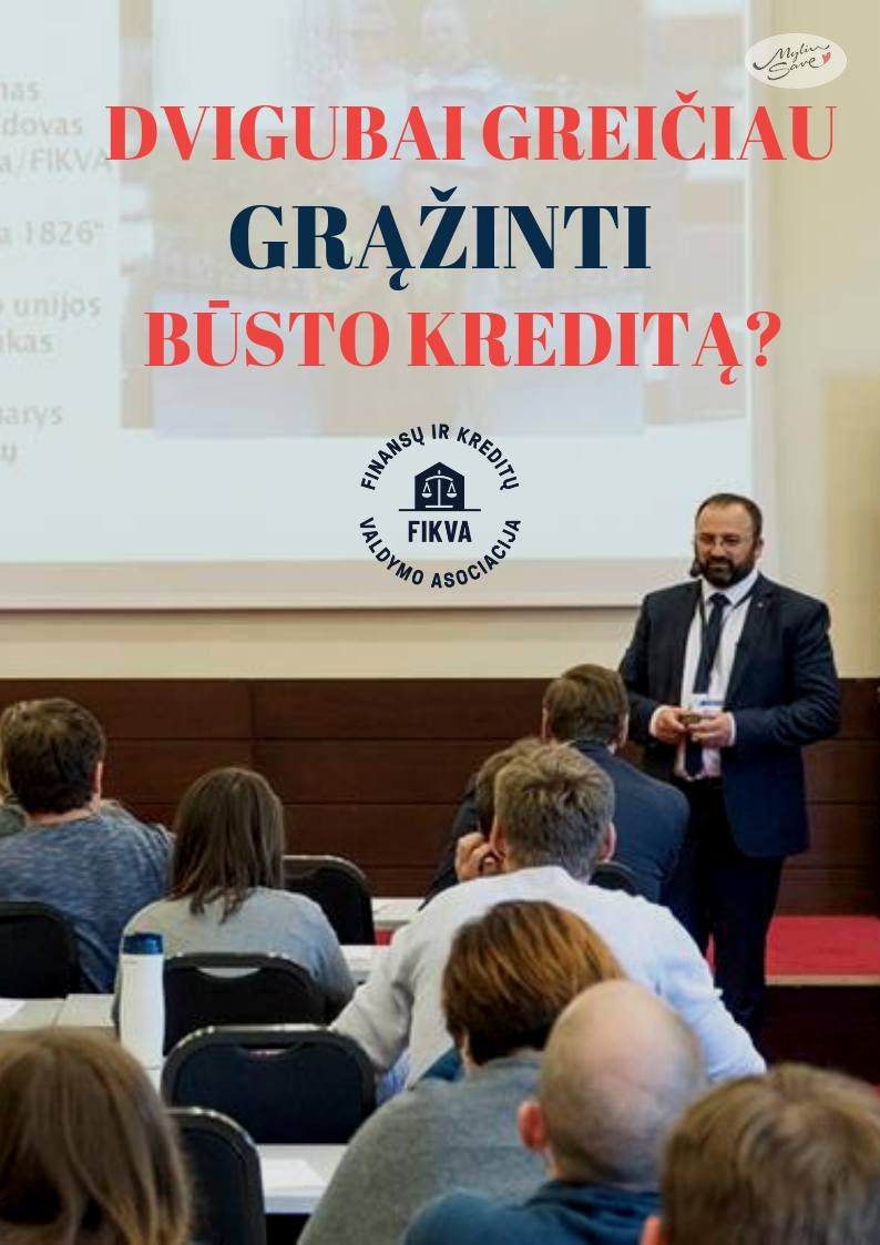 Mariaus Jansono kreditų mokymai (video įrašai)